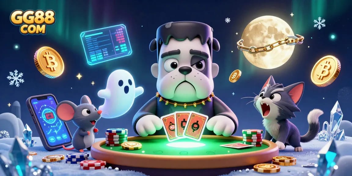 Winning at slots with GG88 COM's dynamic gaming experience featuring unique game elements and characters.