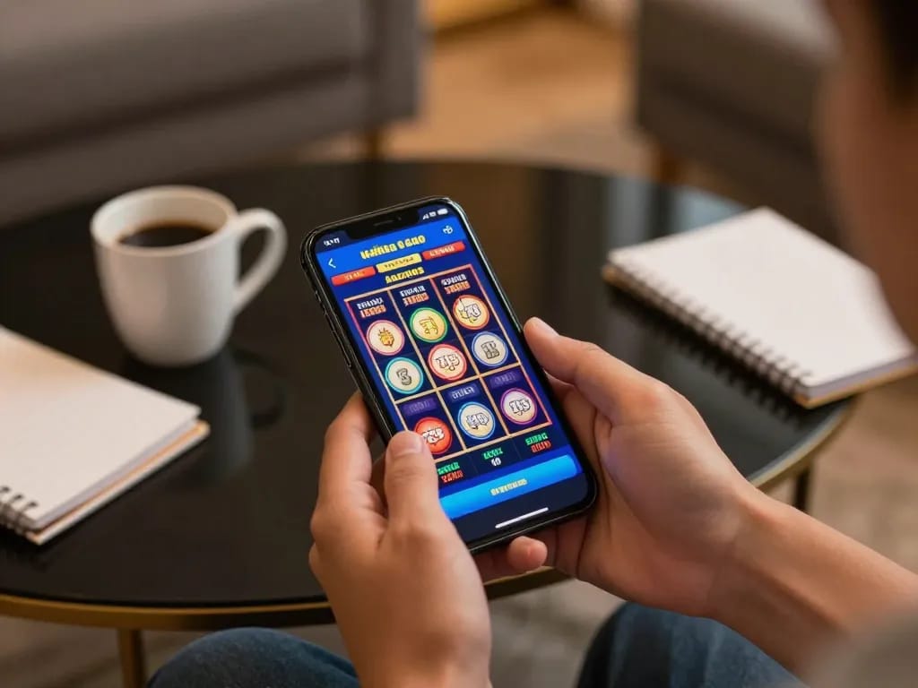 Enjoying the nhà cái tg88 mobile casino experience while playing slots at home
