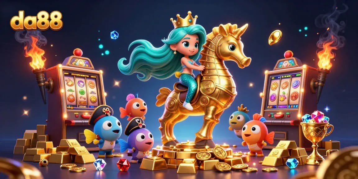 Experience thrilling gameplay at da88 with vibrant, engaging casino scenes and rich, dynamic visuals.