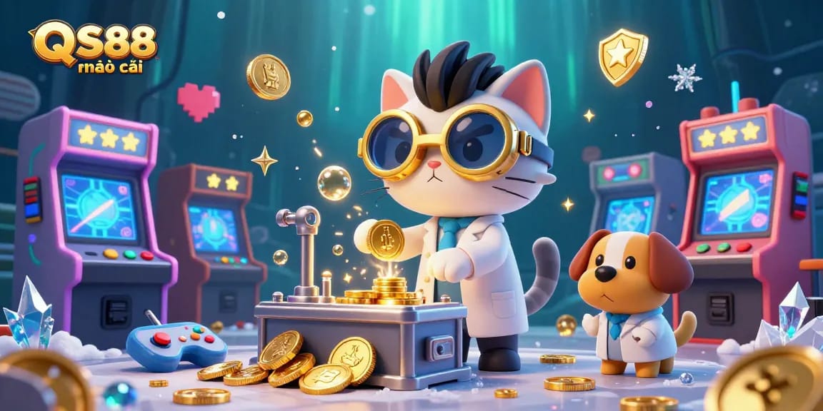 Experience the exciting world of QS88 nhà cái with dynamic casino elements and visual flair.