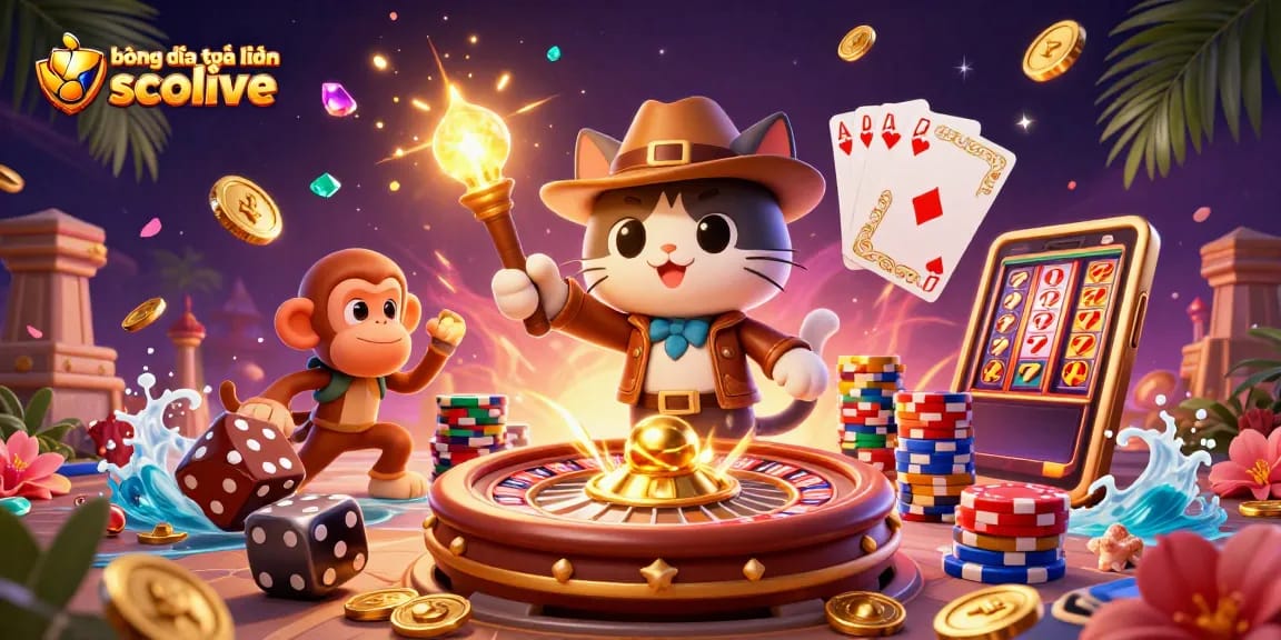 Experience bóng đá trực tuyến socolive with excitement, uncovering treasures among dazzling casino artifacts.