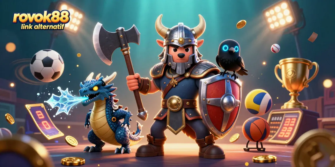 Engage with the thrilling world of rokok88 link alternatif featuring dynamic scenes of sports betting excitement.