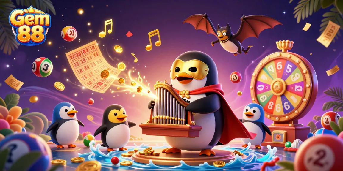Experience the exciting world of Gem 88 with vibrant casino elements and thrilling activities.