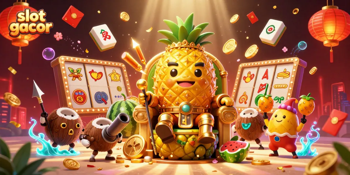 Experience thrilling gameplay in a vibrant slot gacor scene with dynamic characters and rich elements.