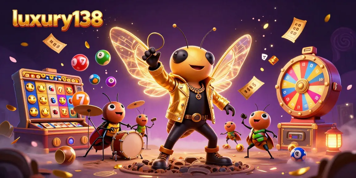 Experience thrilling gameplay at luxury138 with vibrant slot games and exciting lottery elements.