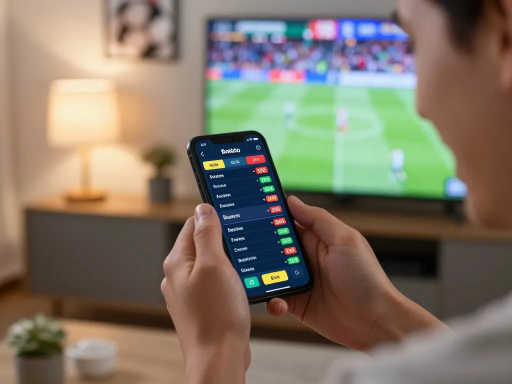 Five88 sports betting user celebrating a win on mobile app with excitement