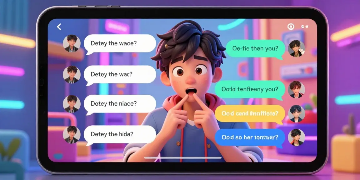 Engaging ai hentai chat scene with vibrant character interaction in a dynamic virtual environment