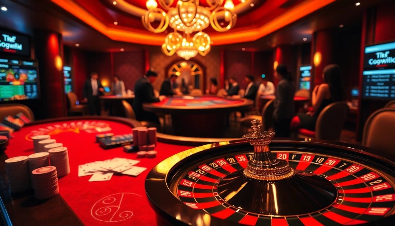 Engaging online gambling scene showcasing interactions at GGWIN, highlighting the 'liên hệ ggwin' services.