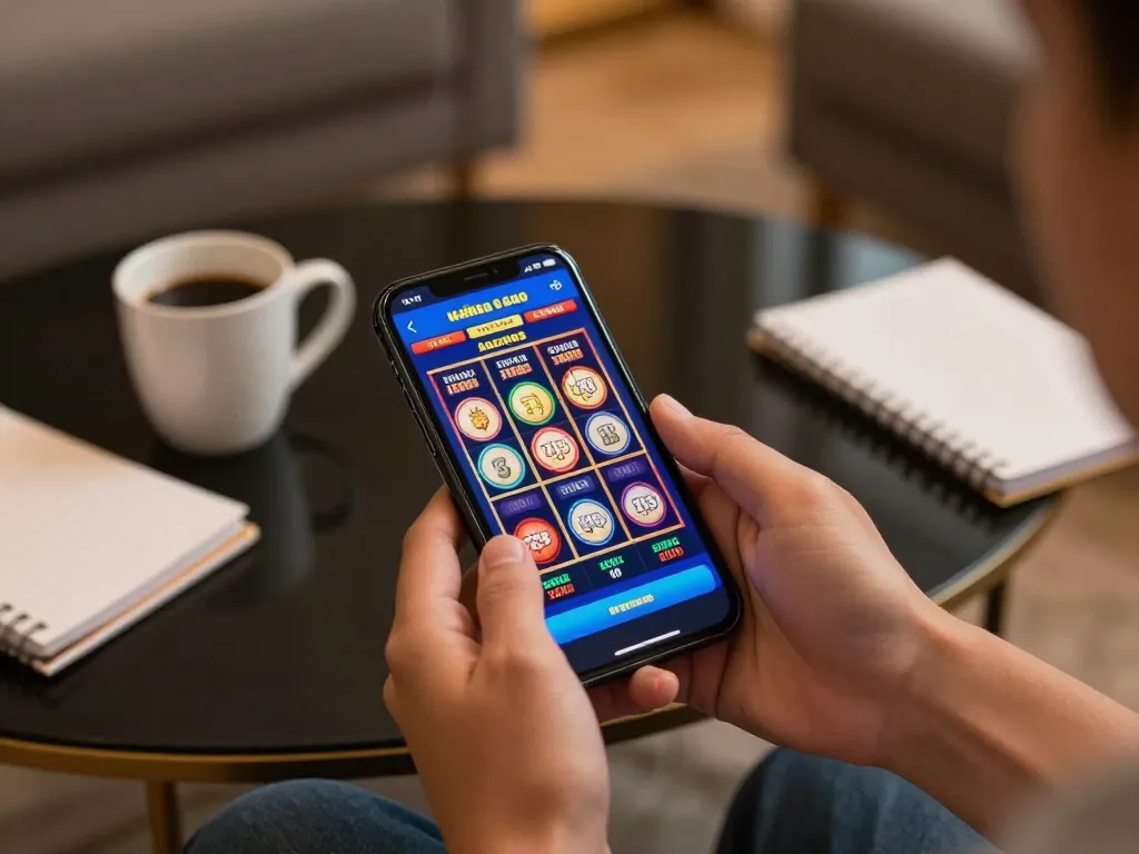 Enjoying the nhà cái tg88 mobile casino experience while playing slots at home
